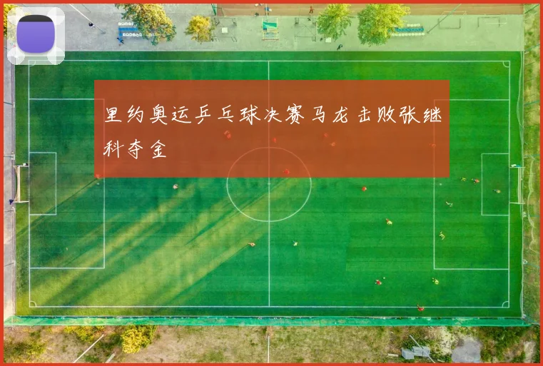 里约奥运乒乓球决赛马龙击败张继科夺金